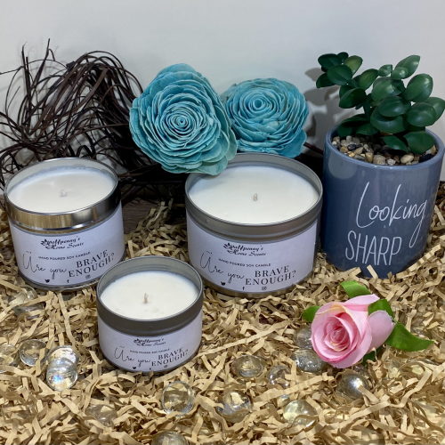 Are You Brave Enough ? Tin Candle